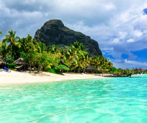 Mauritius. Le Morne beach